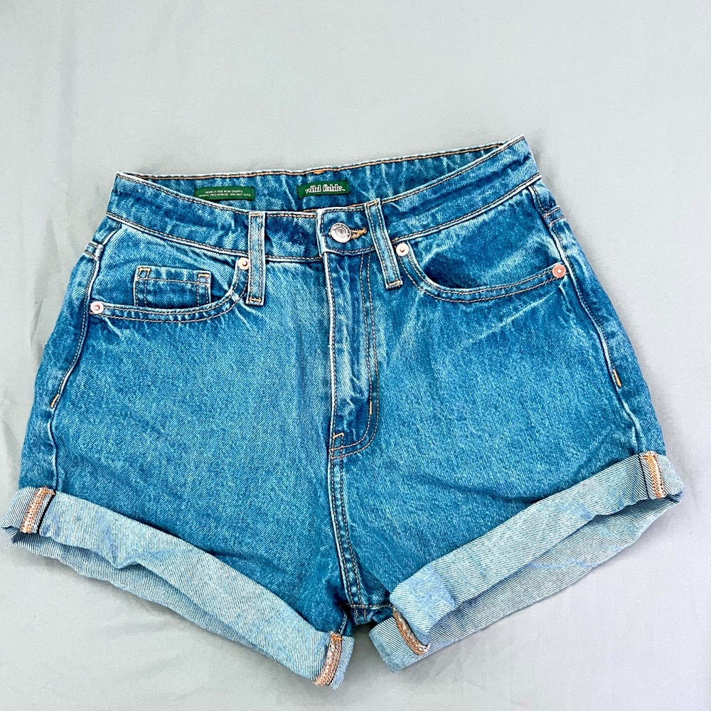 Size “00” jeans from wild Fable. Dark blue in color